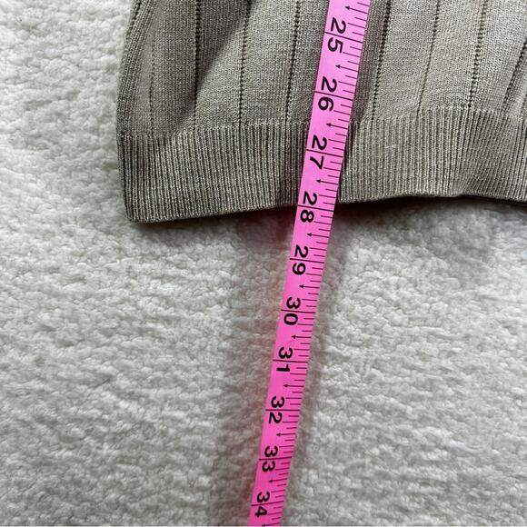 Alfred Dunner Beige Knit Top 2x - Picture 7 of 8